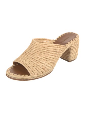 Carrie Forbes Straw Espadrilles