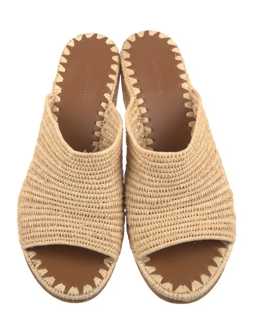 Carrie Forbes Straw Espadrilles