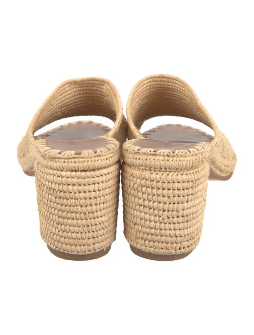 Carrie Forbes Straw Espadrilles