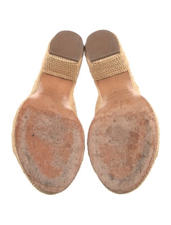 Carrie Forbes Straw Espadrilles