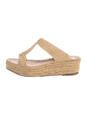 Carrie Forbes Raffia Espadrilles