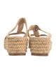 Carrie Forbes Raffia Espadrilles