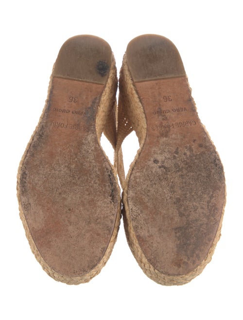 Carrie Forbes Raffia Espadrilles