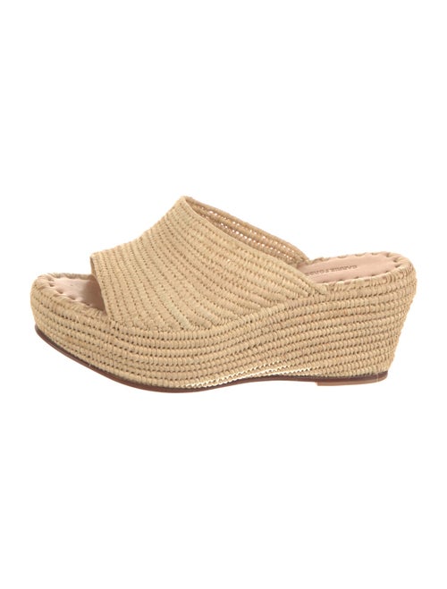 Carrie Forbes Straw Espadrilles