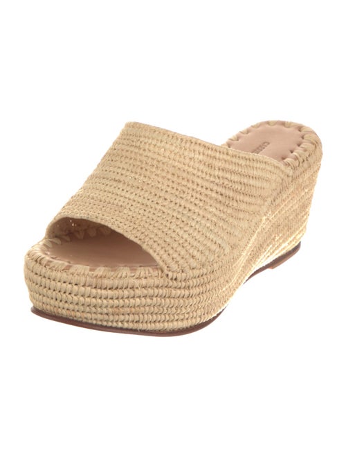 Carrie Forbes Straw Espadrilles
