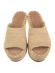 Carrie Forbes Straw Espadrilles