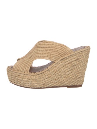 Carrie Forbes Straw Espadrilles