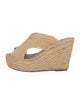 Carrie Forbes Straw Espadrilles