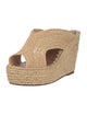 Carrie Forbes Straw Espadrilles