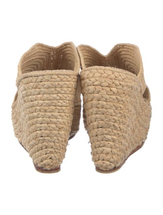 Carrie Forbes Straw Espadrilles