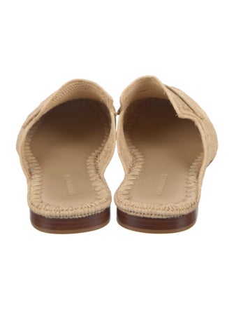 Carrie Forbes Straw Mules