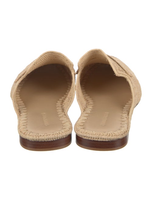 Carrie Forbes Straw Mules