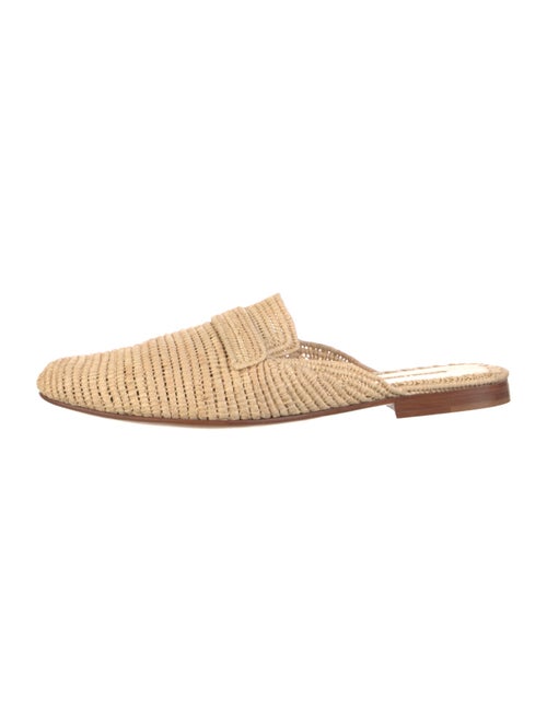 Carrie Forbes Raffia Mules