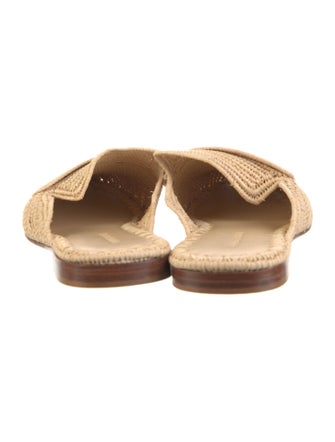 Carrie Forbes Raffia Mules