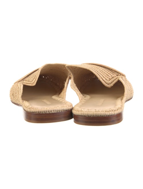 Carrie Forbes Raffia Mules