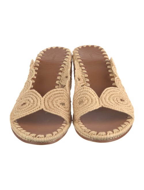 Carrie Forbes Raffia Cutout Accent Espadrilles