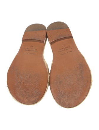 Carrie Forbes Raffia Slides