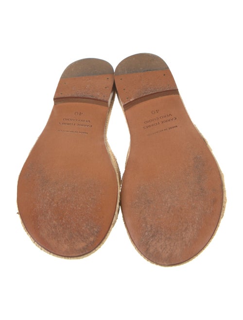 Carrie Forbes Raffia Slides