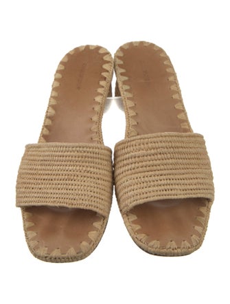 Carrie Forbes Raffia Slides