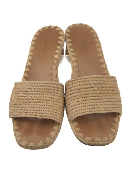 Carrie Forbes Raffia Slides
