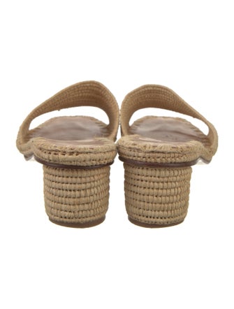 Carrie Forbes Raffia Slides