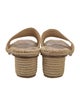 Carrie Forbes Raffia Slides