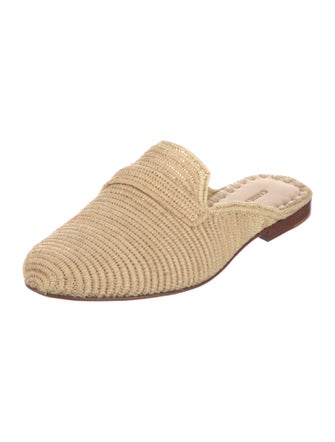 Carrie Forbes Raffia Mules