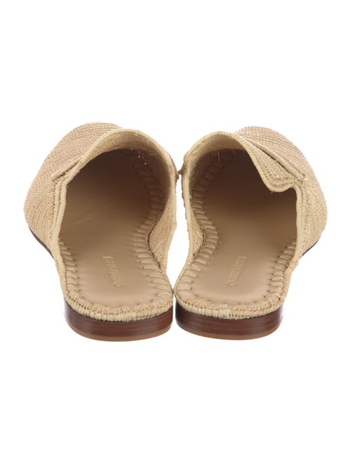 Carrie Forbes Raffia Mules