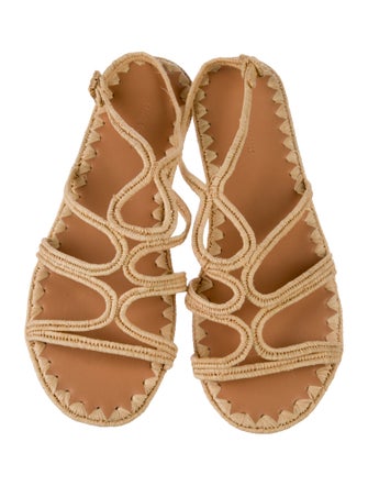 Carrie Forbes Raffia Slides