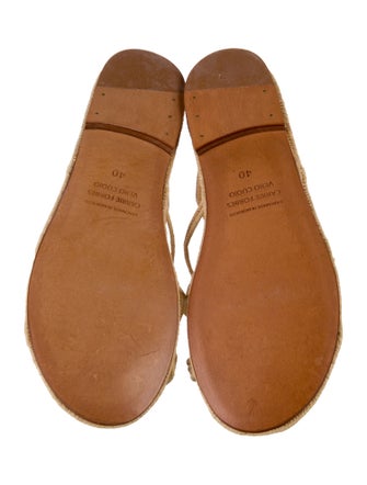 Carrie Forbes Raffia Slides