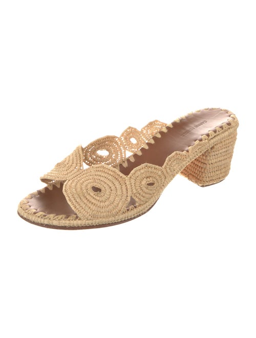 Carrie Forbes Raffia Lasercut Accents Slides