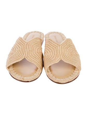 Carrie Forbes Raffia Sandals