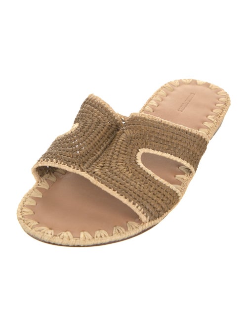 Carrie Forbes Raffia Slides