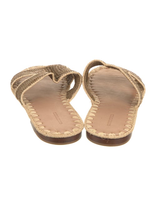 Carrie Forbes Raffia Slides