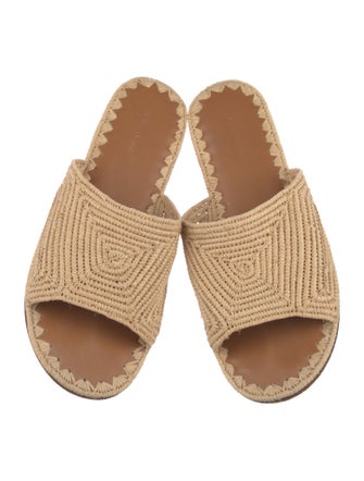 Carrie Forbes Straw Flats