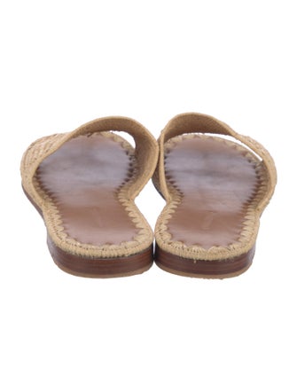 Carrie Forbes Straw Flats