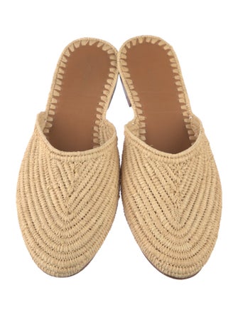 Carrie Forbes Raffia Mules