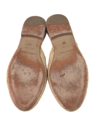Carrie Forbes Raffia Mules