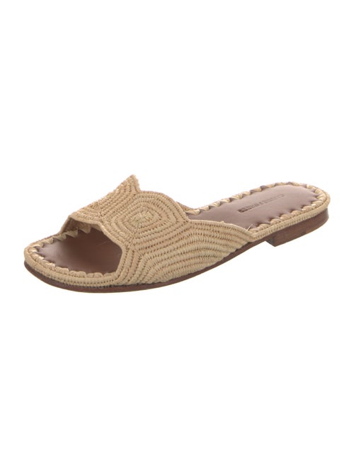 Carrie Forbes Raffia Slides