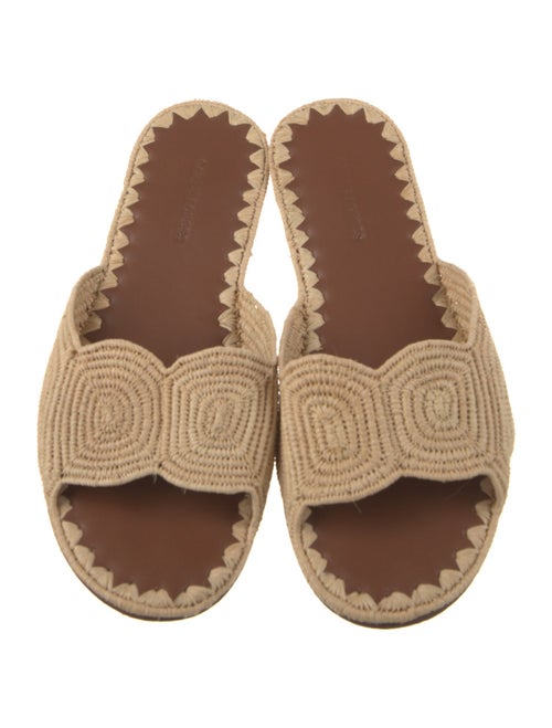 Carrie Forbes Raffia Slides