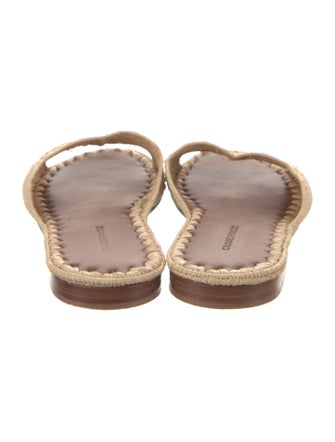Carrie Forbes Raffia Slides