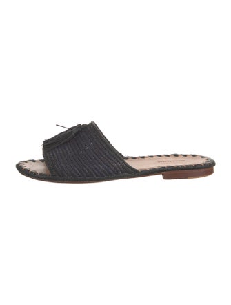 Carrie Forbes Raffia Slides