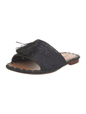 Carrie Forbes Raffia Slides