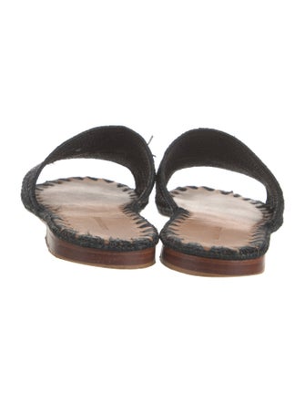 Carrie Forbes Raffia Slides