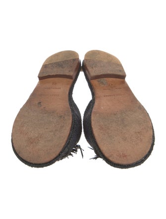 Carrie Forbes Raffia Slides