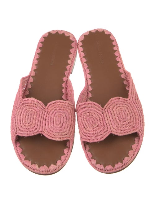Carrie Forbes Raffia Slides