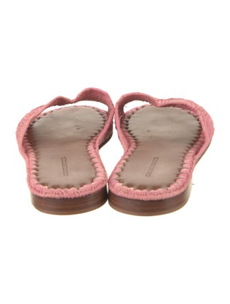 Carrie Forbes Raffia Slides