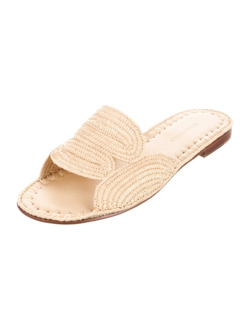 Carrie Forbes Raffia Slides