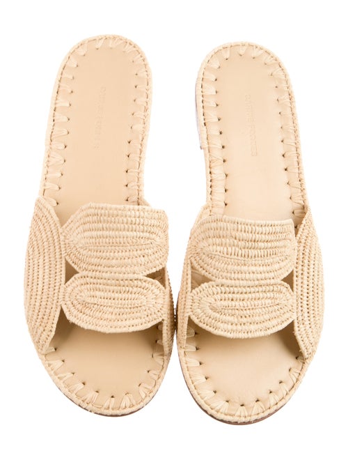 Carrie Forbes Raffia Slides