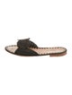 Carrie Forbes Raffia Slides